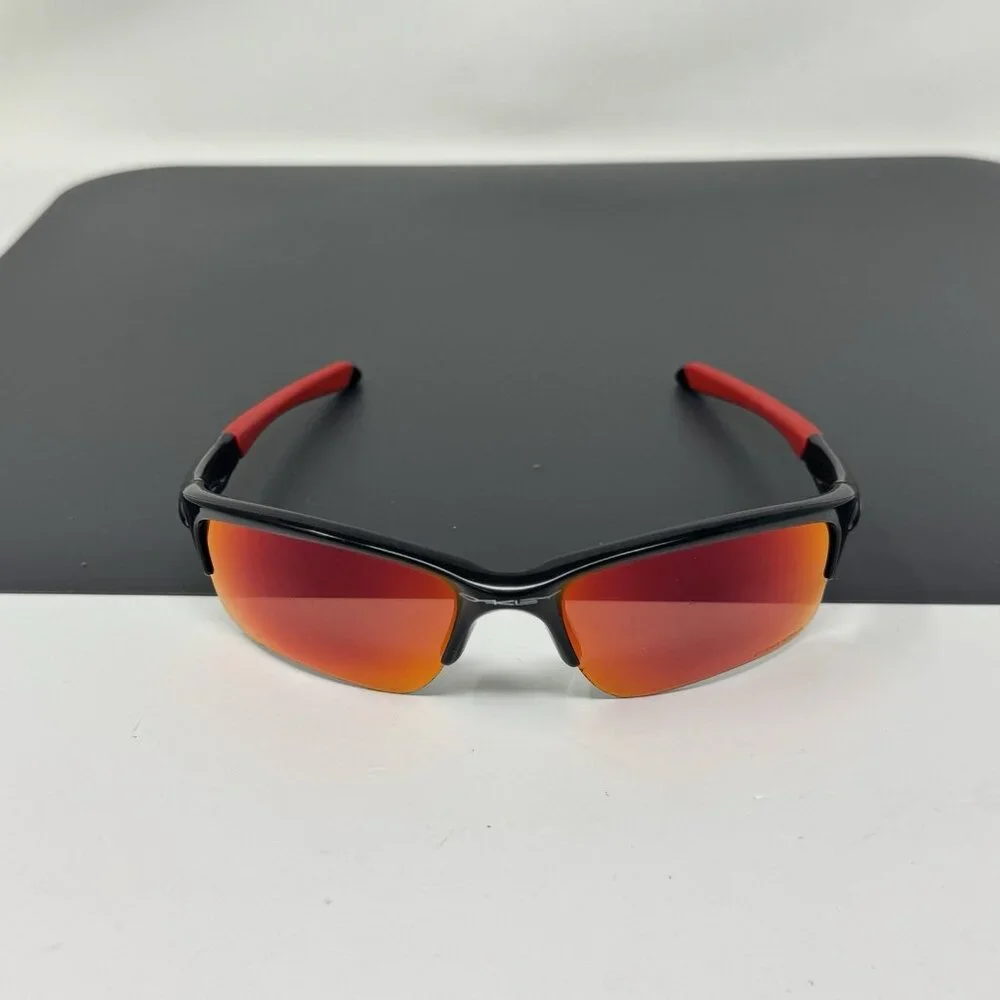 Oakley Sunglasses Quarter Jacket Black Polished Prizm Road OO9200-18 61mm